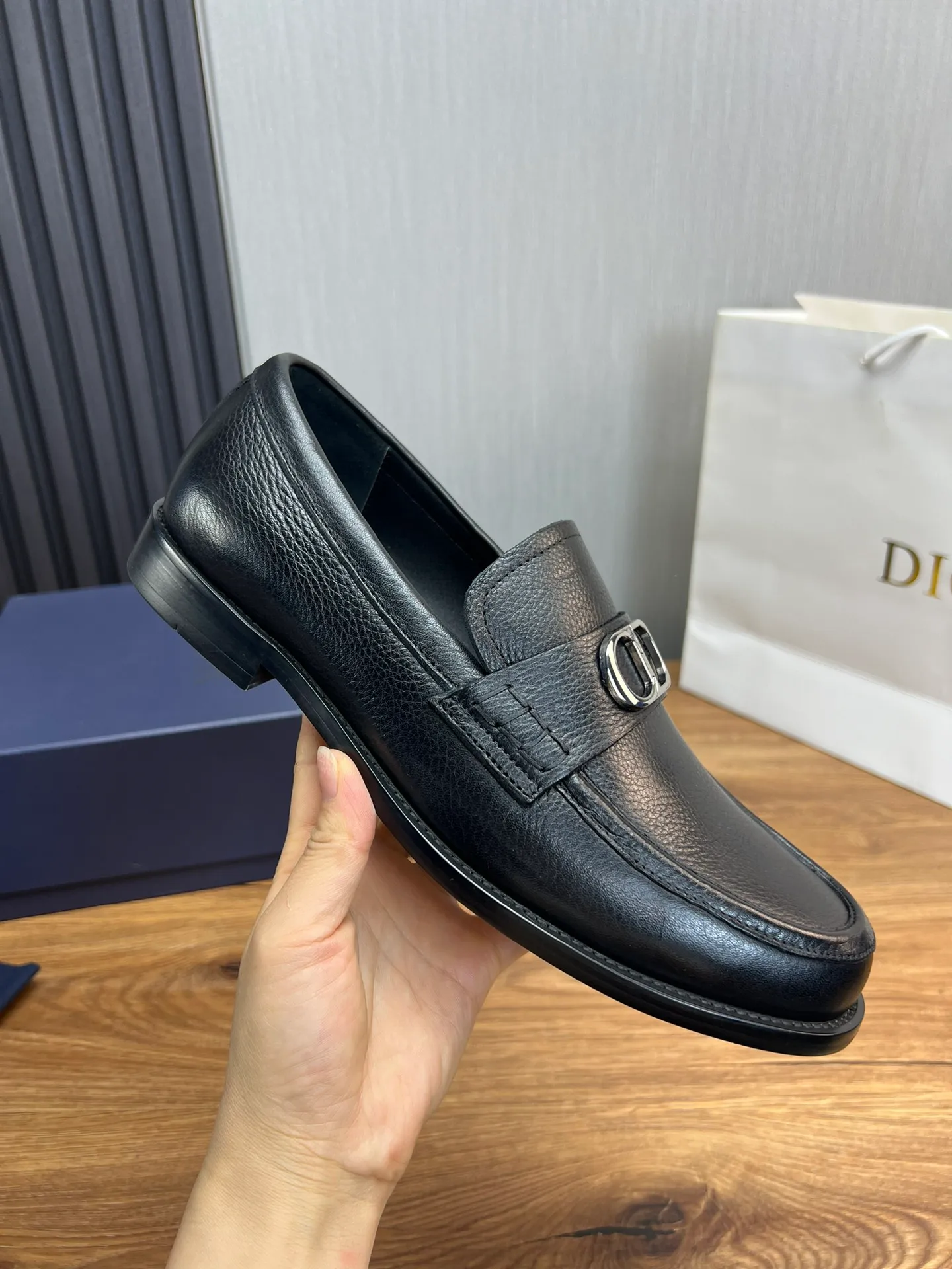 Men's men's shoes💰560💰 Dior men's business casual leather shoes👞all use imported original brand leather, just to create a more comfortable wearing experience, upper: original cowhide➕imported sheepskin lining, original non-slip and wear-resistant rubber outsole✔️36-45 (38.45 non-returnable)